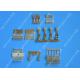 Low Breaking Capacity Wire Crimp Terminals , Electrical PCB Automotive Fuse Box Terminals