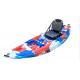 270cm Single Sit On Top Kayak With Pedal , Lightweight Fishing Kayak