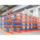 1000 kgs Load Capacity Cantilevered Storage Rack for Versatile Warehouse Storage