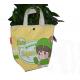 Fashion OEM portable  cotton Lunch  bag customize  canvas women Shopping  shoulder bag Tote  school bag for kids