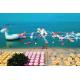 Unicorn Theme Inflatable Floating Aqua Water Park Digital Printing
