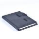 8000mAh Wireless Charging A5 Leather Power Bank Notebook With USB