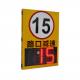 Static Constant Current Driving Mode Radar Sign Detector for Traffic Speed Monitoring