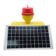 Low Intensity IP66 Solar Powered Aviation Lights For Towers Cranes