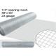Construction Welded Wire Mesh 1/4 X 1/4 Opening 1m Wide Square Hole