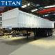 TITAN 3 Axles Bulk Cargo Dropside semi-trailer with Siding Wall