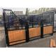 Internal Portable Bamboo Board Horse Stable Panels Horse Box With Sliding Gate