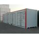 Steel 40ft Hq Metal Cargo Containers Waterproof Convenient Loading Moving