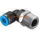 190661 4052568042936 Push In L Fitting QSL-1/2-10 Pneumatic Tube Fittings