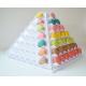 Multifunctional 7 tiers macaron tower macaron display stand for wholesales