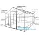 hdpe woven greenhouse film, plastic roof transparent cover for green house,Good services hot galvanized structure big wa