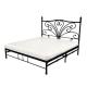 Customizable 3500 Pounds Iron Double Bed Frame 1.5mm Thickness King Size