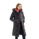 FODARLLOY Wholesale price Winter puffer jacket ladies warm hooded cotton-padded coat slim zipper women Long Down Jacket