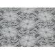 White Elastic Lace Nylon Spandex Fabric Beautiful Elegant CY-LW0783Y