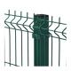 3D Curved Bending PVC Coated Galvanized Iron Steel Wire Mesh Fence for Airport Security