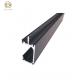 Furniture C Type Kitchen Wardrobe Aluminum Hand Profile Handle Black Handle