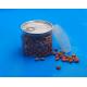 PET Plastic Mini Round Jars Aluminium Cover Environmentally Friendly 430Ml