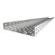 Electro-Galvanized Perforated Cable Tray Width 50mm 1200mm Suitable for All Sizes