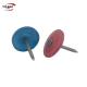 Durable Metal Screw Plastic Cap Nails For House Wrap Aging Resistance Lightweight