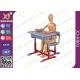 High Adjustable Student Desk And Chair Set For Primary School E1 Grade Eco-friendly
