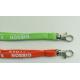 OEM Custom Polyester Lanyards For Promotion Gifts , Silk Screen Printed