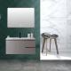 Luxury Single Sink Basin Ceramic Bathroom Vanity Starry Grey Iron Grey