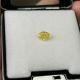 Fancy Vivid Yellow Lab Grown Diamonds HPHT VS2 1.02 Carat Oval Cut