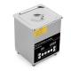 4 Transducer 2L Ultrasonic Cleaner With Drain Valve And 100W Heating Power