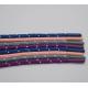 6mm Flat Shoe Laces Round Polyester Drawcord Mesh Fabric