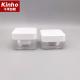 5g 15g Acrylic Cream Jar 30g 50g Cosmetic Square Cap Round Edge Double Wall