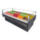 Dynamic Cooling Fruit Display Fridge Multideck Open Chiller For Supermarket