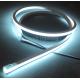 programmable rgbw 4 chip color changing led neon rope flexible strip 24v top-view square 17x17mm