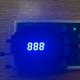 0.25 Inch 465nm 7 Segment Led Display 80mW Ultra Blue