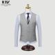 Support 7 Days Sample Order Lead Time Woven Slim Work Vest for Groom's Wedding Suit