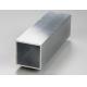 Silver Aluminium Profile Extrusion Rectangular Tube Thin Wall Extruded Aluminum Shapes