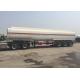 #50 / #90 Flatbed Semi Trailer Truck 3 Axles 45 - 60 CBM With HOWO A7 Tractor