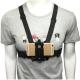 Rotatable Smartphone Chest Mount Harness Strap Holder