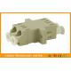 LC Multimode Fiber Optic Adapter Coupler Duplex Ceramic Ferrule , LC Fiber Adaptor