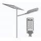 Parking Lot Fast Charging LED Outdoor Solar Street Light 180lm 6000K For Street Highway