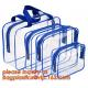 waterproof hanging toiletry bag for travel, Vinyl Transparent PVC Cosmetic Bag /Clear Toiletry Bag/PVC Travel Makeup Bag