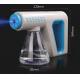 Manual Two Speed Adjustment  Blue Light Disinfection Sanitizer Mist Spray Gun
