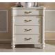 Concise Living Room Furniture white cabinet wooden drawers chest