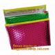 Slider Padded Bags/Colorful Zip lockk Bubble Bags,Zipper Bubble Bag Postage Packaging Anti-static Packaging Heat Insulatio