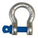 3/16 Inch Galvanized Drop Forged Screw Pin Type Shackle Screw Pin Anchor