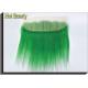 10 - 20 Human Hair Lace Closure No Synthetic Green Color No Smell
