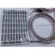 240V 9x5in 3.0KW 1 Phase Electric PFA Frame Immersion Heater In Ultrapure Tanks
