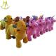 Hansel horse walking children ride on racing coin operating happy ride on animal