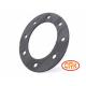 Coloured Waterproof Flat Ring Gasket 70 , Silicone Rubber Gasket ROHS FDA