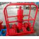 Red Surface Safety Valve And ESD Emergency Shutdown System For Surface Well Testing