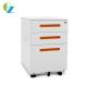 Steel Office Furniture Mobile Pedestal Cabinet 3 Drawer Mobile File Cabinet